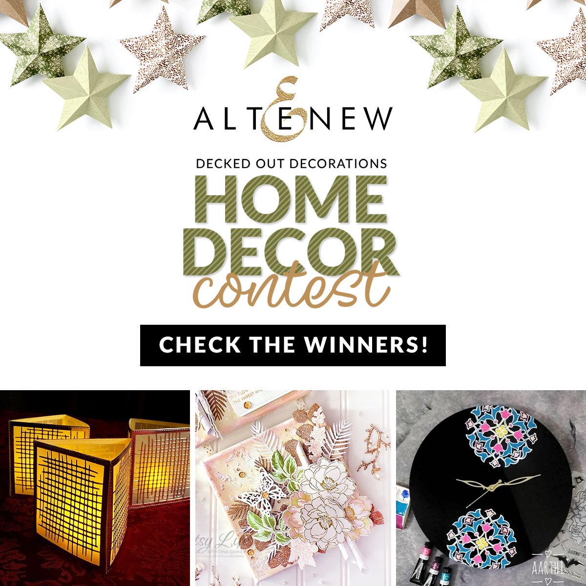 Decked Out Decorations winners are out!! Creativity Inspired 2020 Home