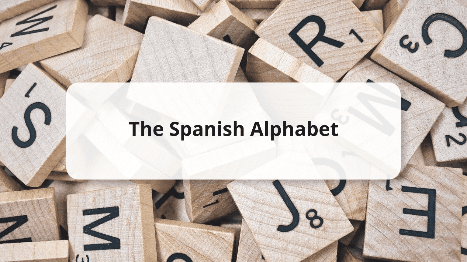 Learn the Spanish Alphabet Easy Guide with Pronunciation