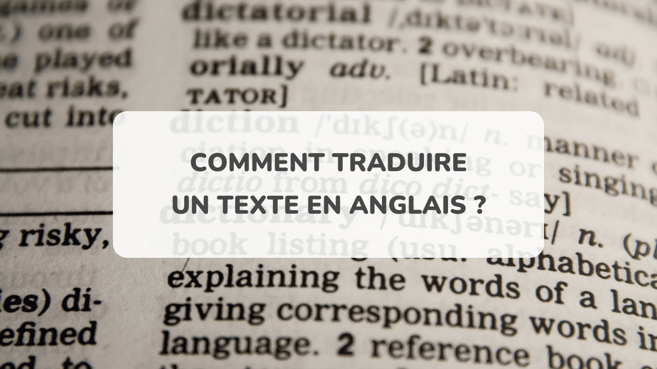 Comment traduire un texte anglais les différentes options et astuces AmazingTalker®