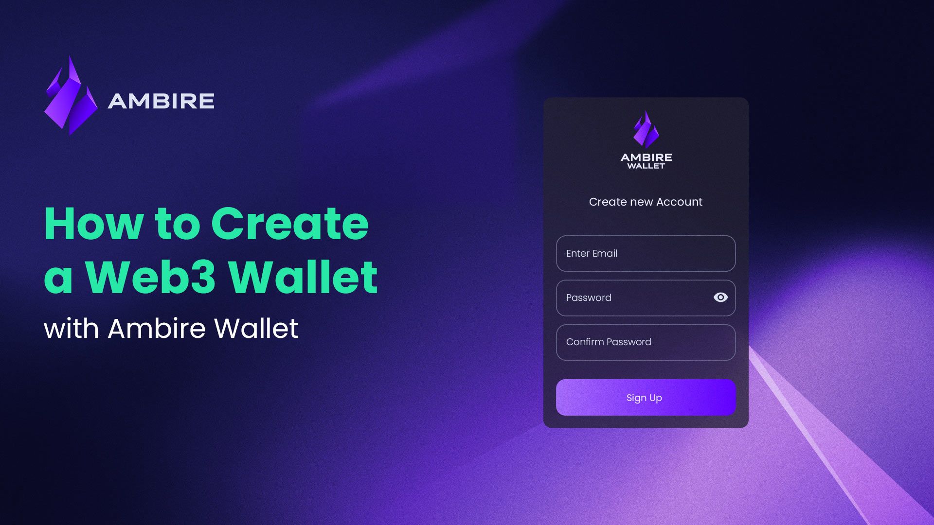 How to Create a 3 Wallet with Ambire Wallet Fast & Easy