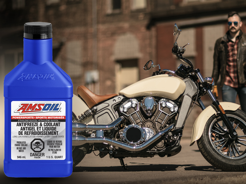 New AMSOIL Powersports Antifreeze & Coolant