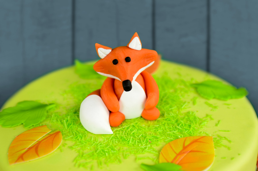 Renard à modeler en pâte à sucre Annikids Le Blog