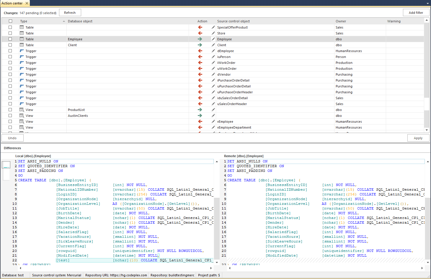 Mercurial has arrived
