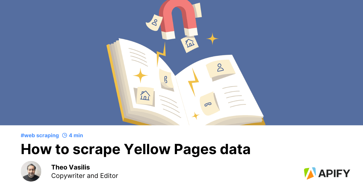 How to scrape Yellow Pages data Apify Blog