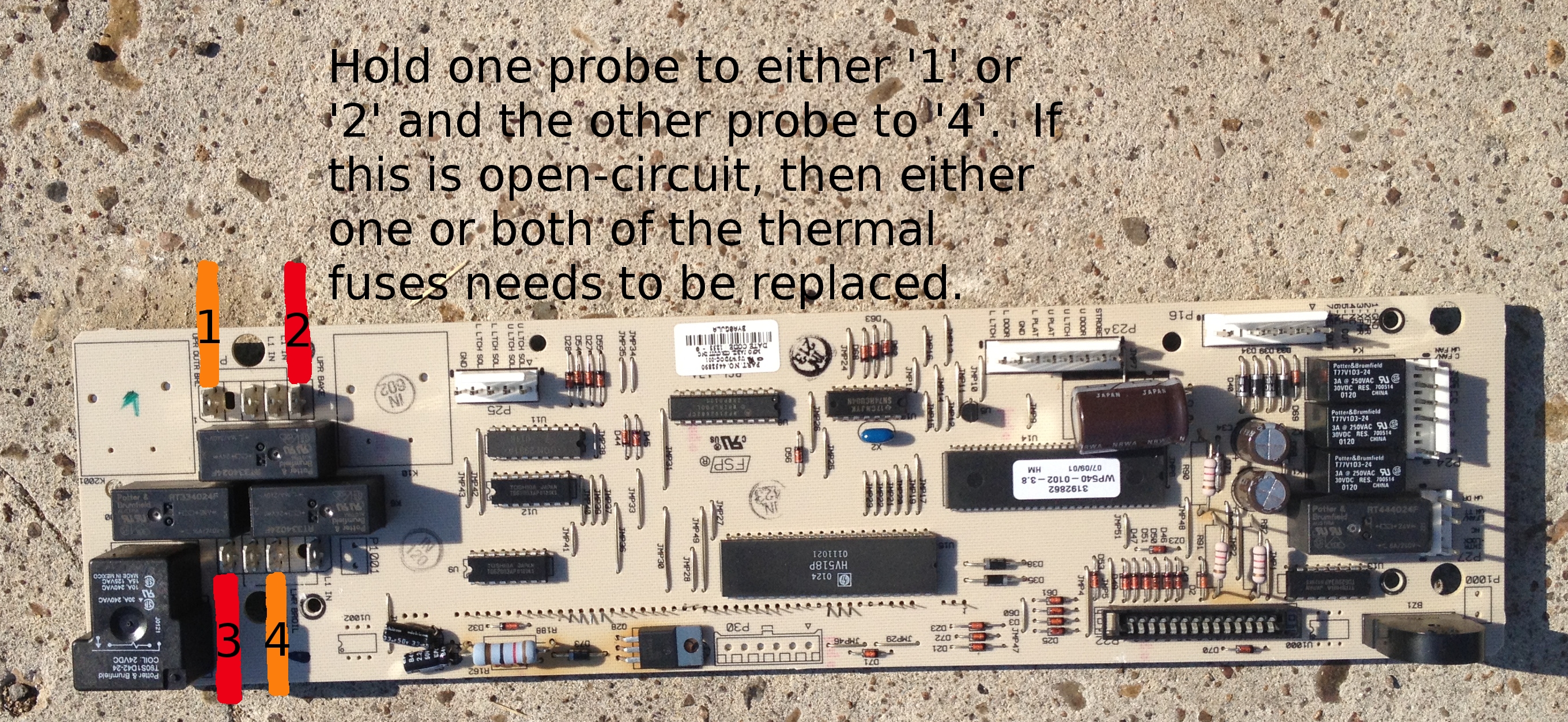 Whirlpool Double Oven (Gold, GBD, RBD series) not heating? Could be an