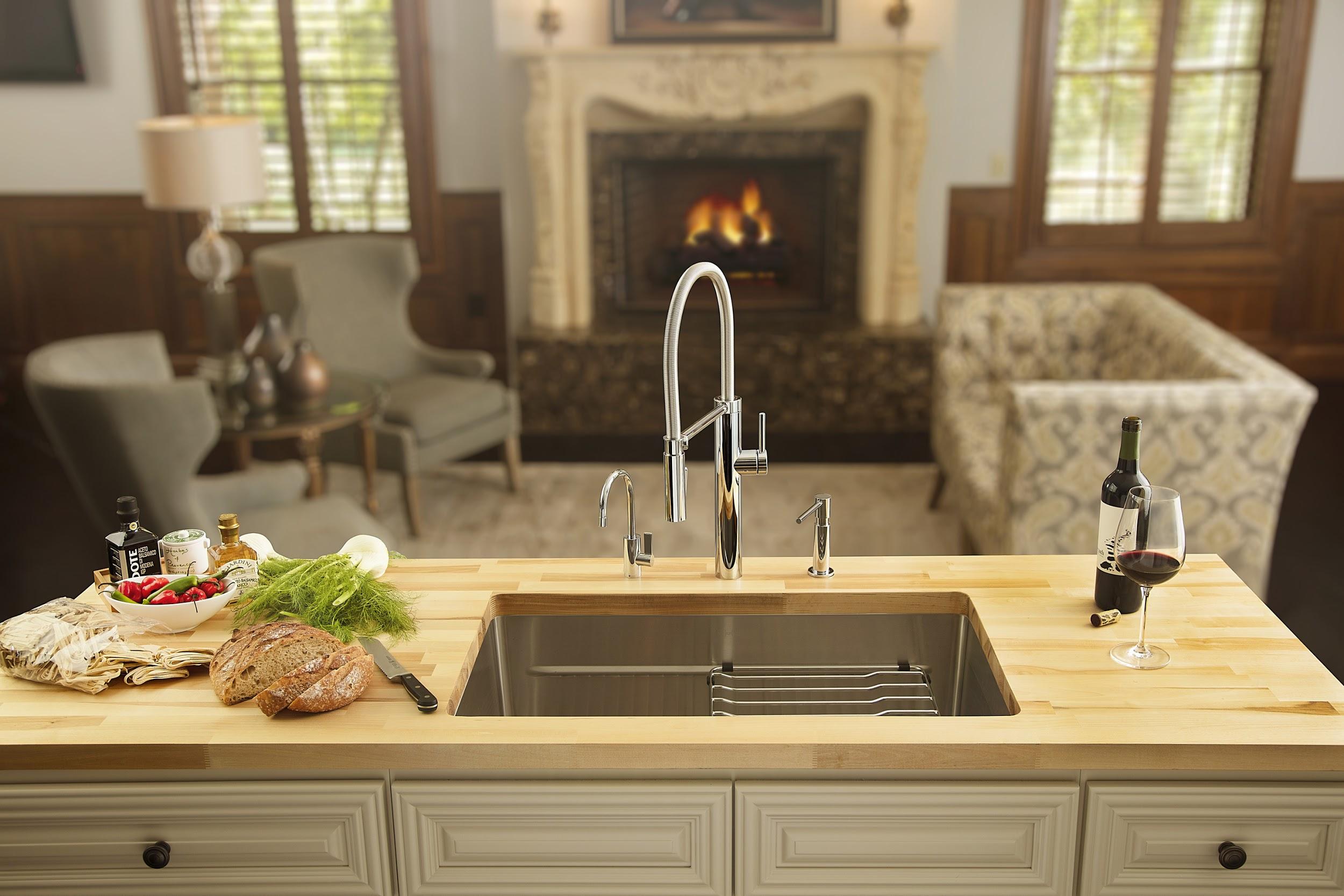 Franke’s SemiProfessional Faucet and Sink Fits in Any Home