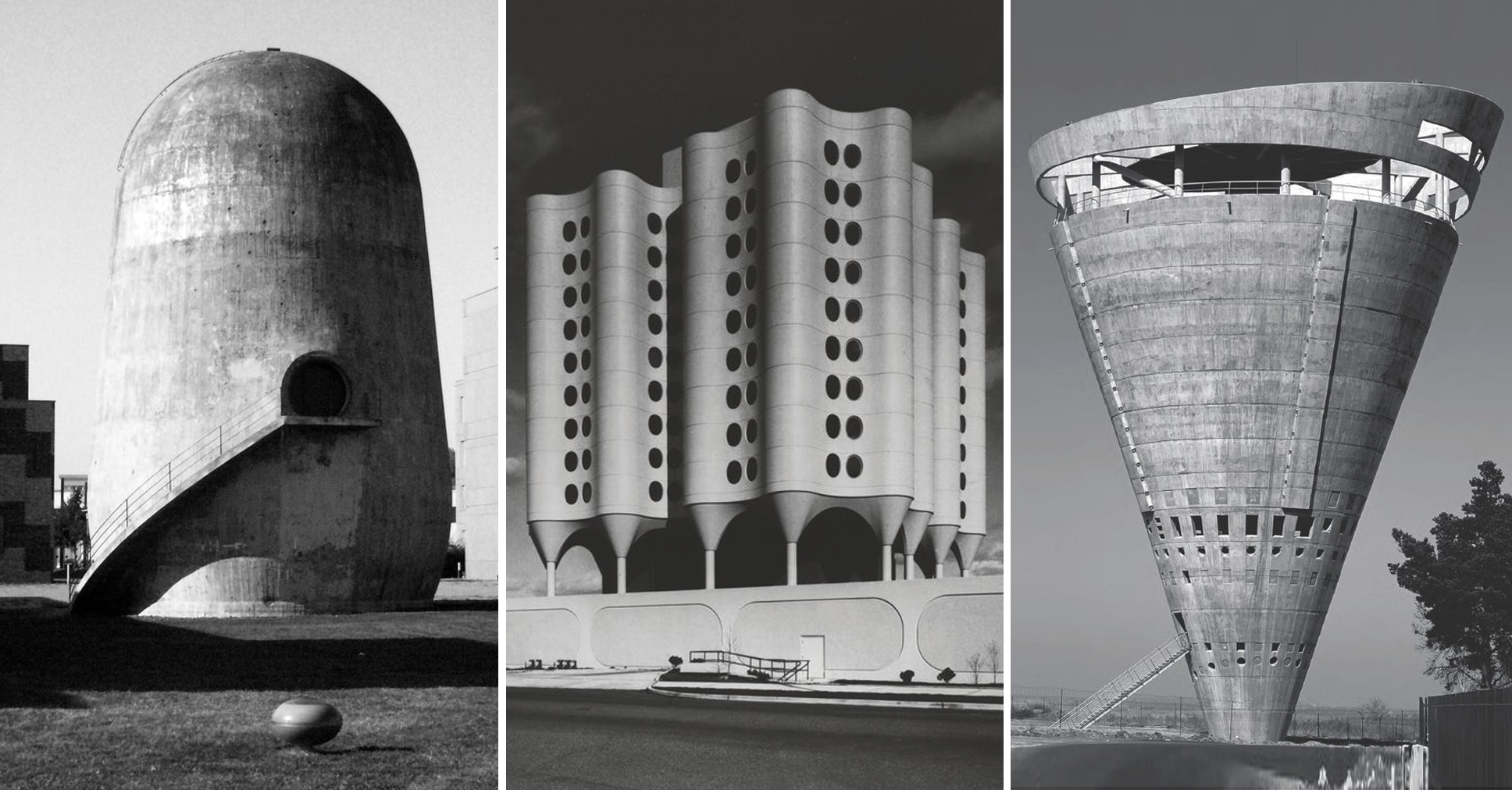 In the Round 8 Curvaceous Examples of Brutalist Architecture