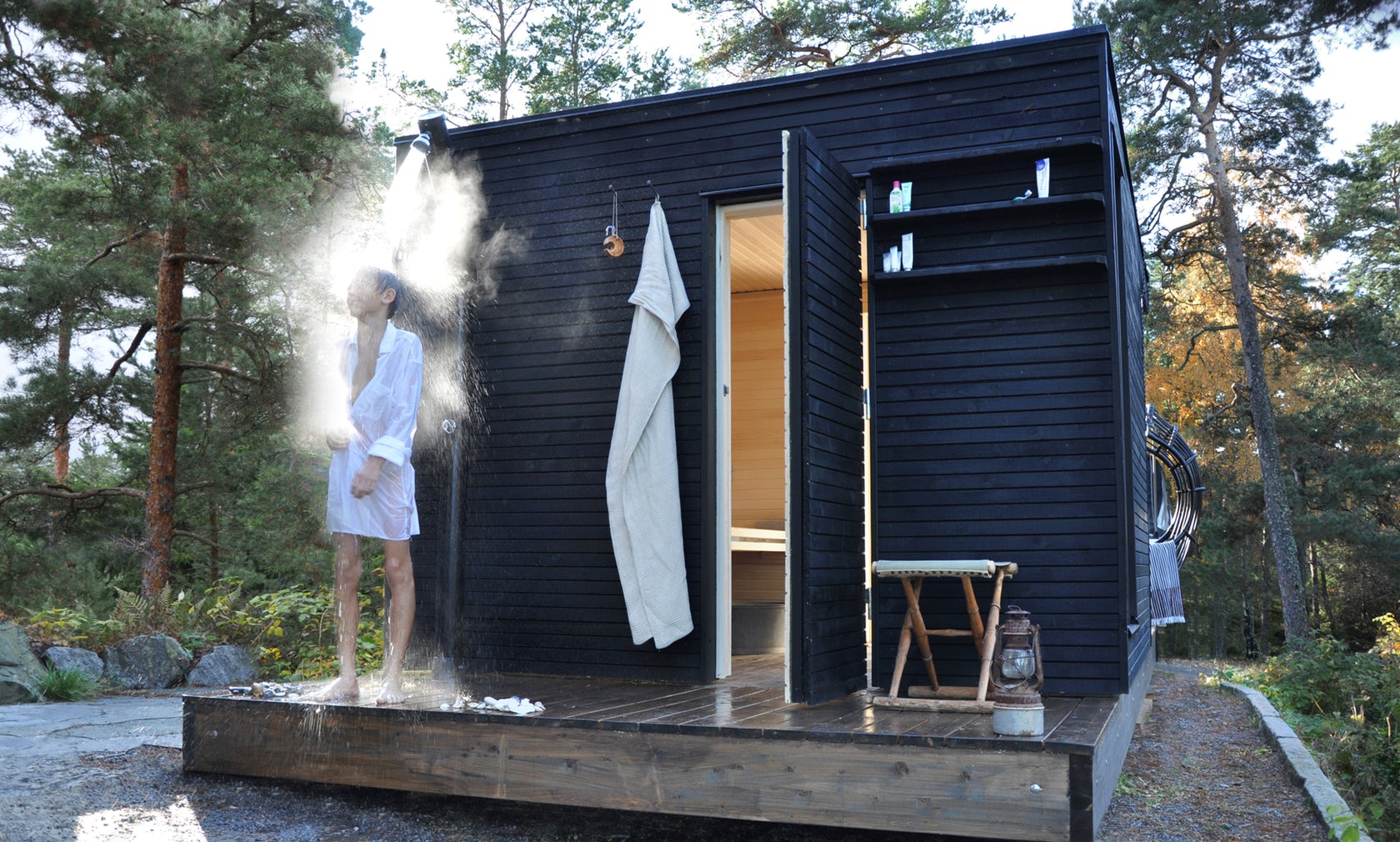 Make It Rain Designing the Perfect Outdoor Shower Architizer Journal