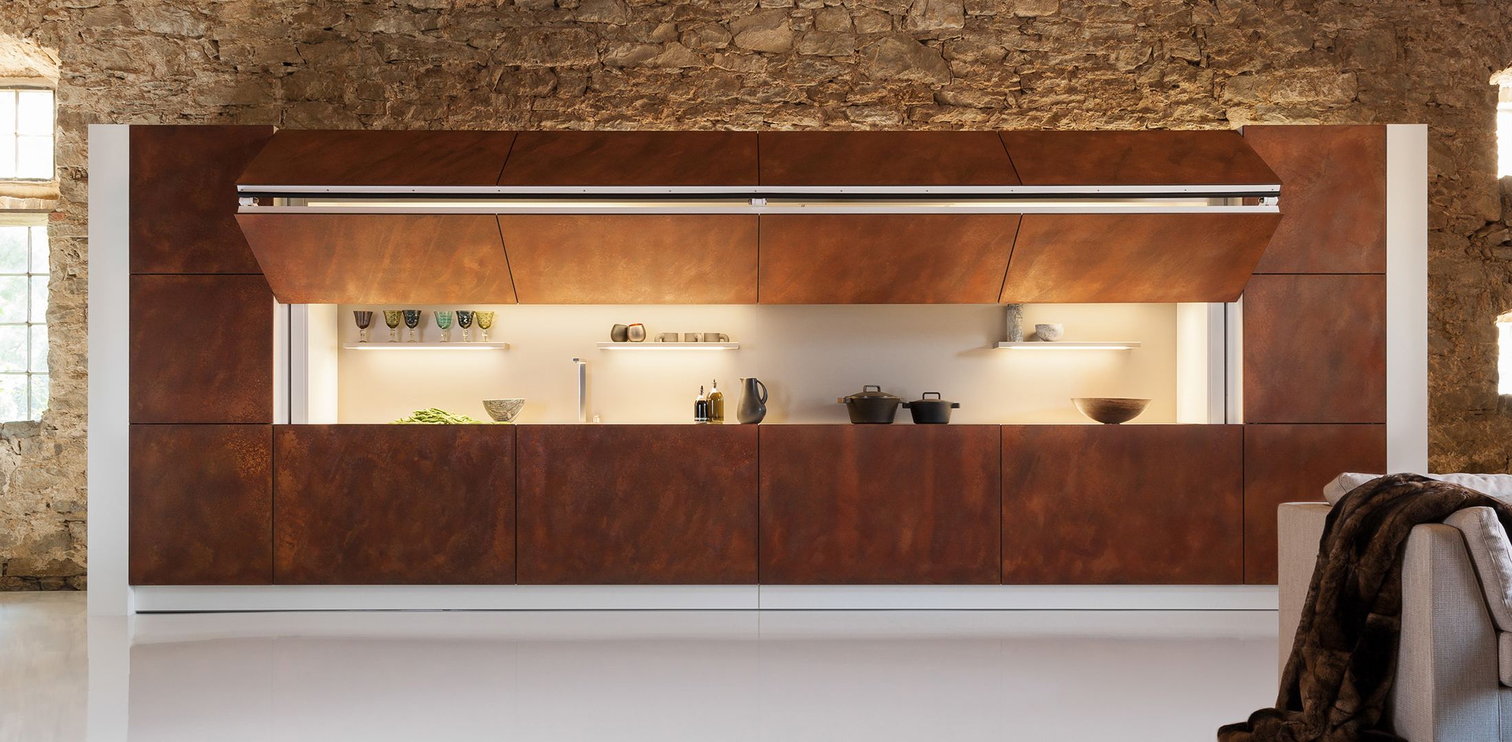 The Art of Hiding A Kitchen That Tucks Away Architizer Journal