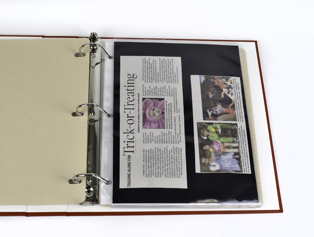 Archival Storage for Important Newspapers & News Article Clippings