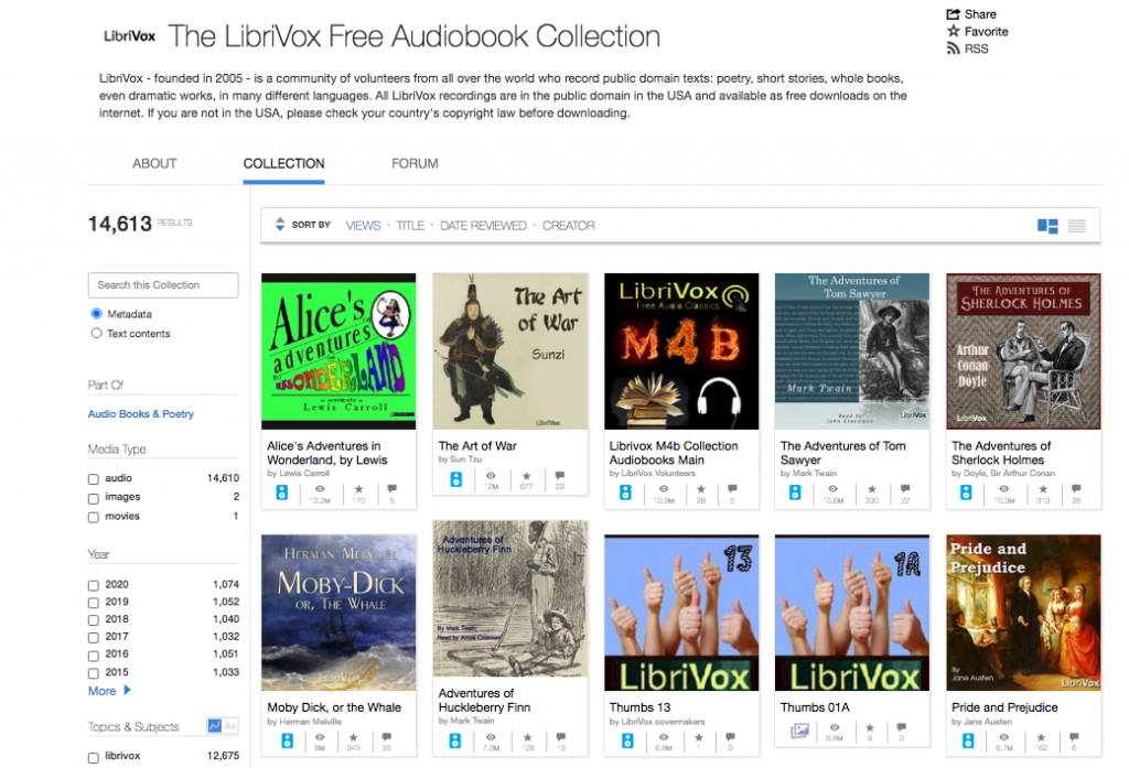 Librivox Archives Archive Blogs