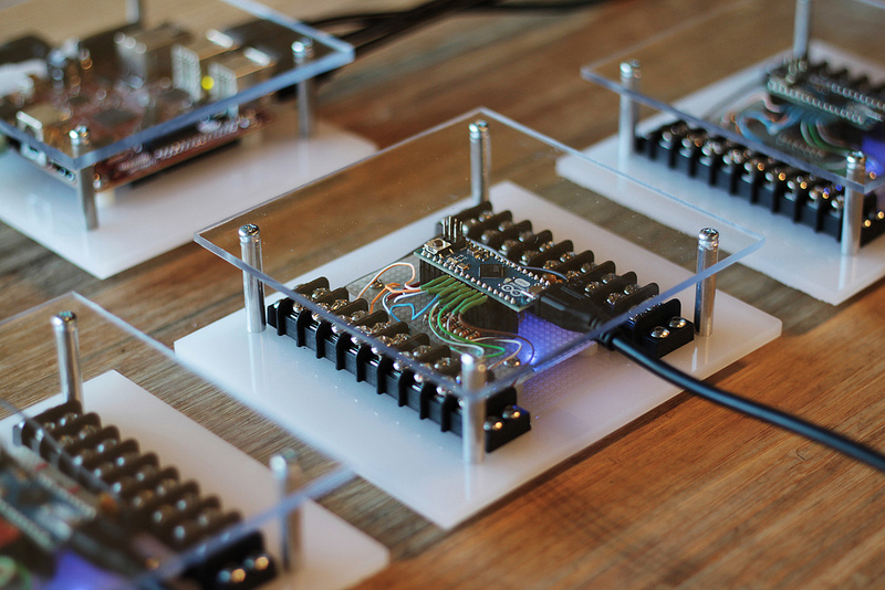 An Interactive Musical Art Installation for kids ArduinoMicroMonday