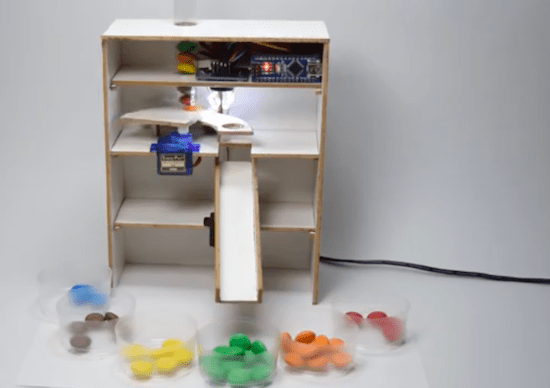Arduino Blog » This Arduino machine will sort your Skittles by color