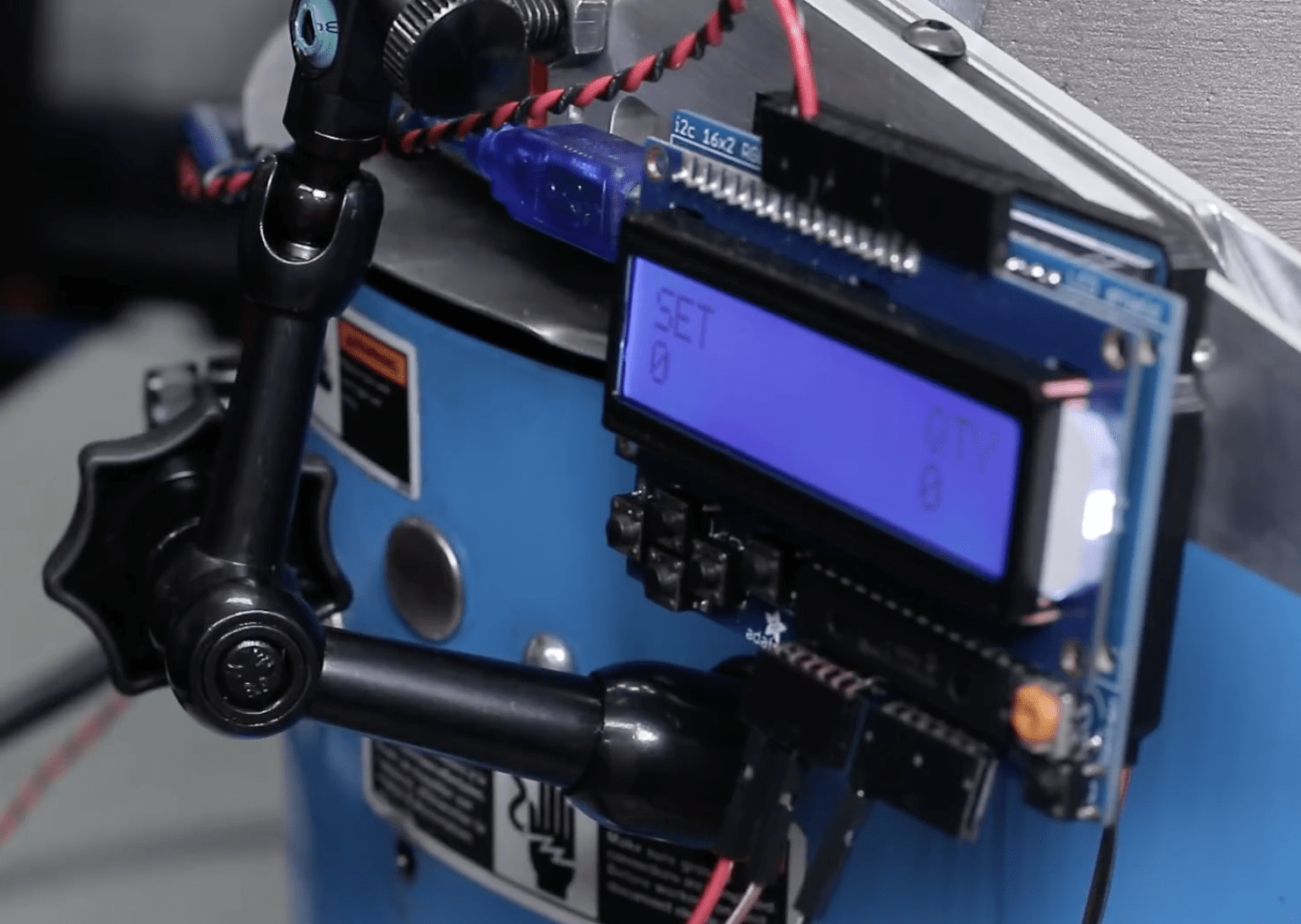 Arduino Vibe Bowl Screw Feeder