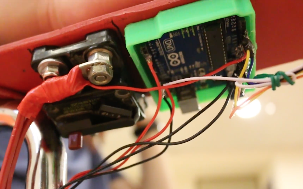 Students invent a lowcost electric wheelchair kit with Arduino