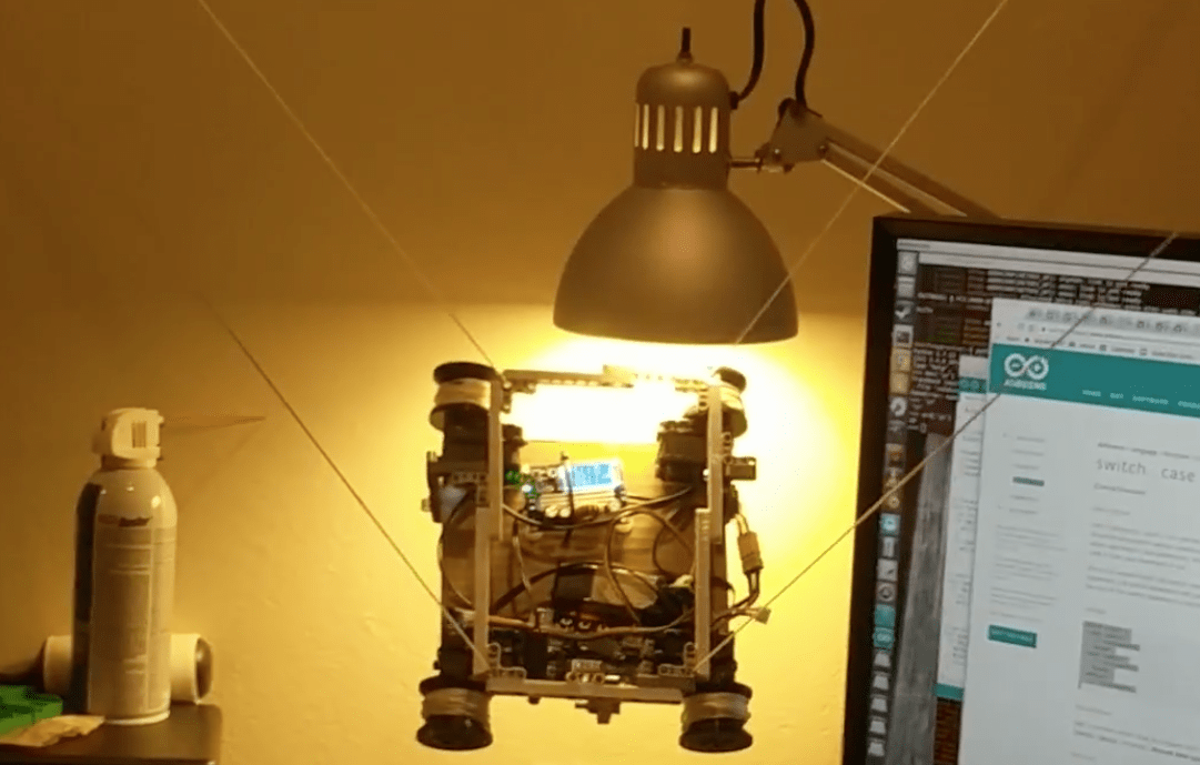 Ceilingmounted cable robot with Arduino Mega Arduino Blog