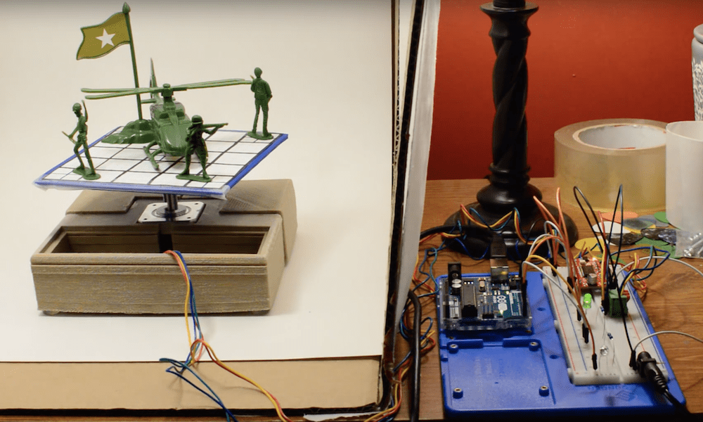 An Arduinocontrolled turntable for 3D scanning Arduino Blog