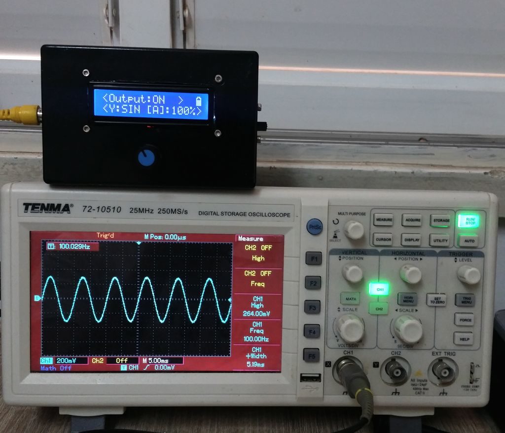 Build your own Arduinopowered portable function generator Arduino Blog