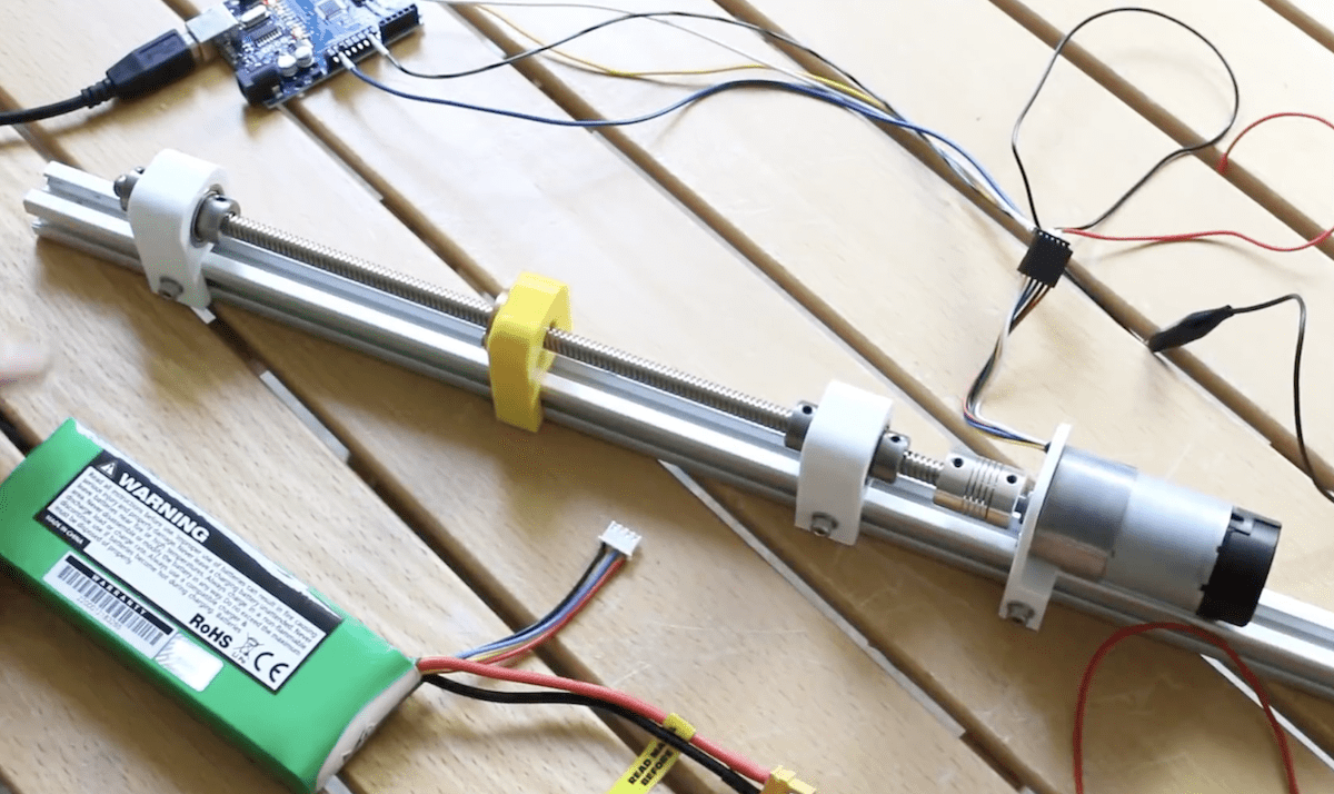 A linear actuator that won’t break the bank Arduino Blog