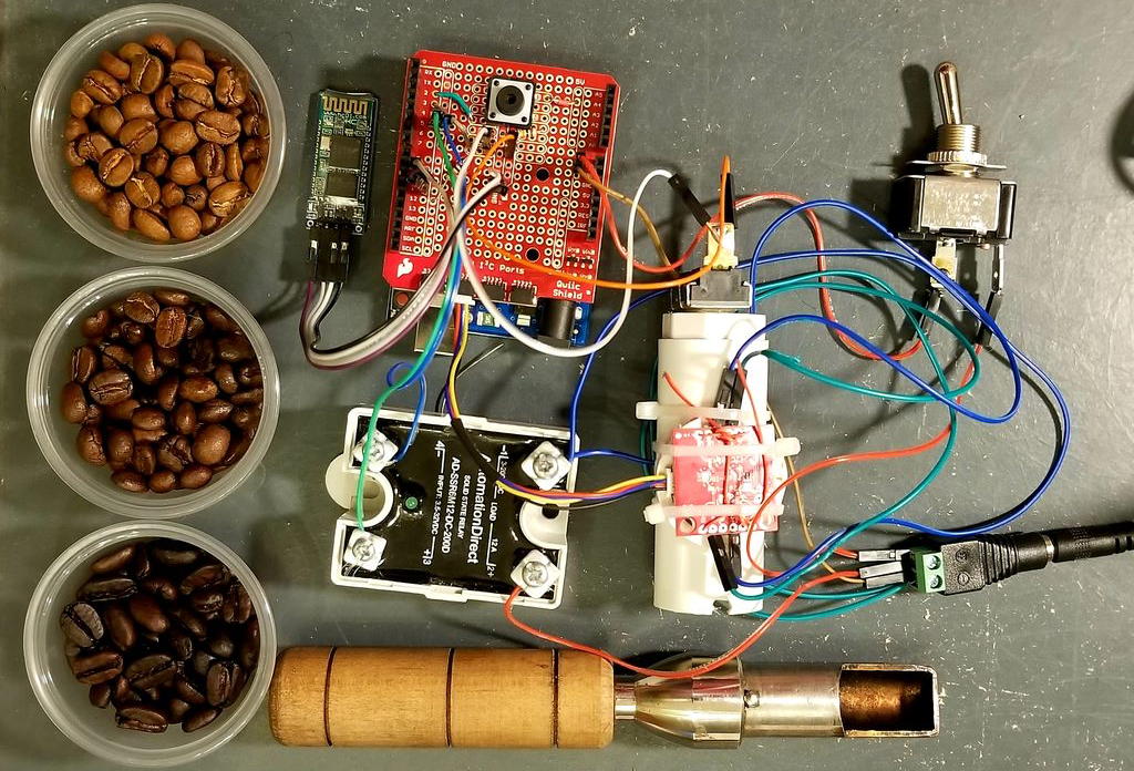An inexpensive device for analyzing roasted coffee beans Arduino Blog
