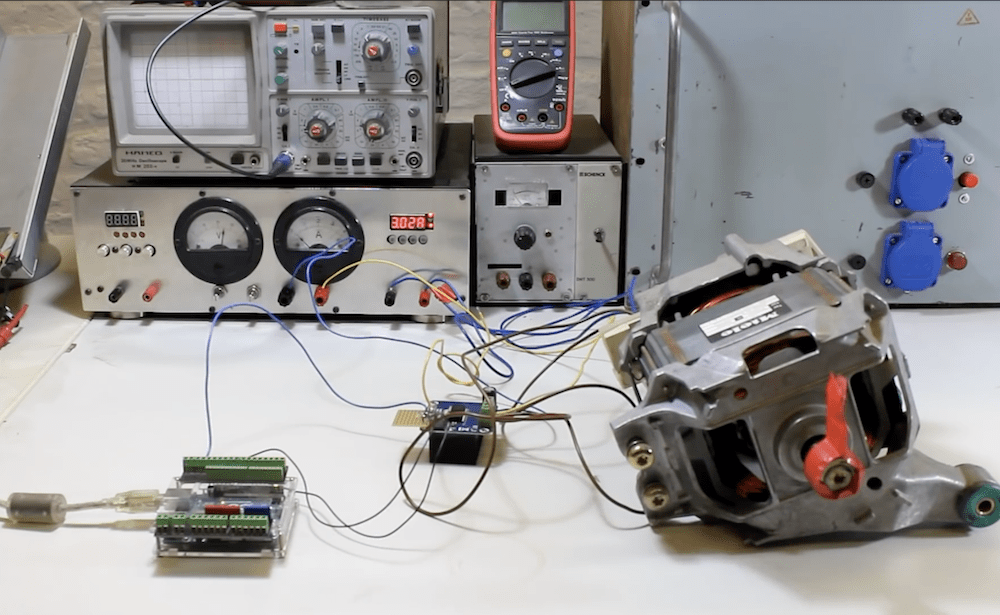 Washing machine motor robots! Arduino Blog