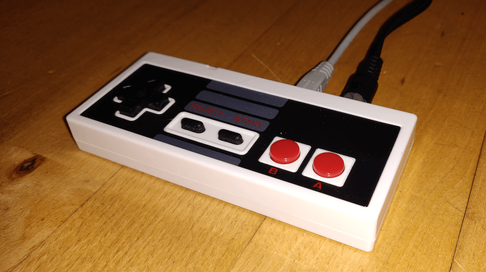 An Arduino Tetris console inside of an NES controller LaptrinhX