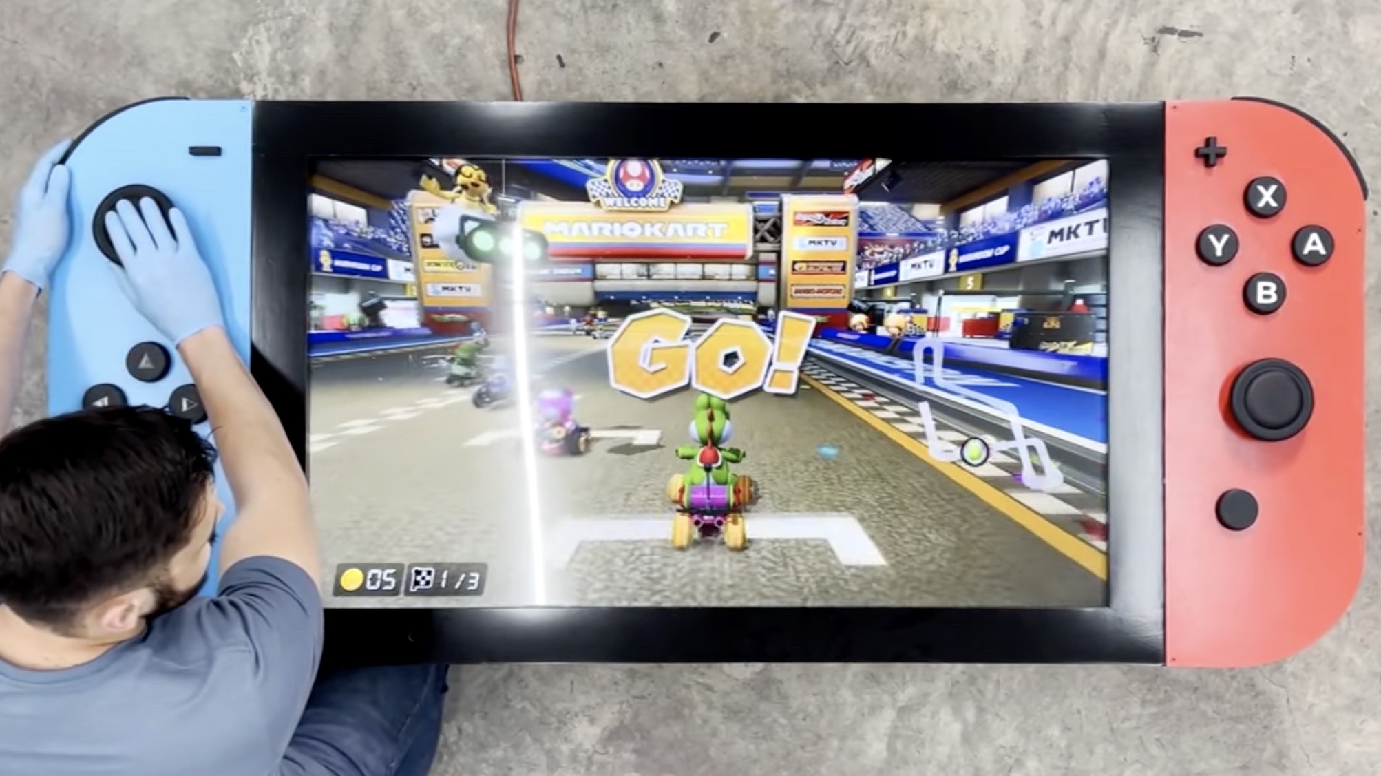 Arduino helps control the world's largest Nintendo Switch Arduino Blog