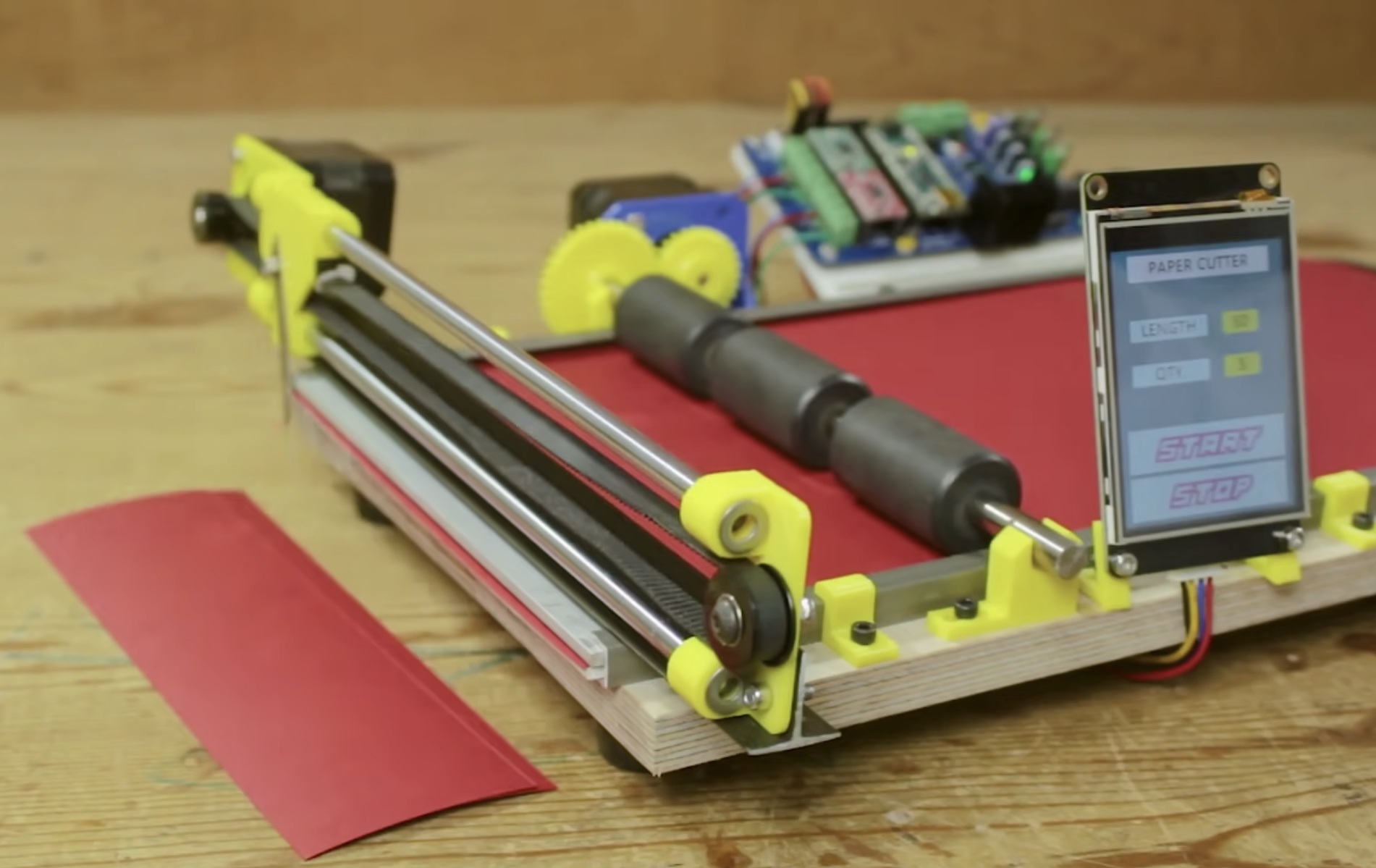 Automated Paper Cutting Machine