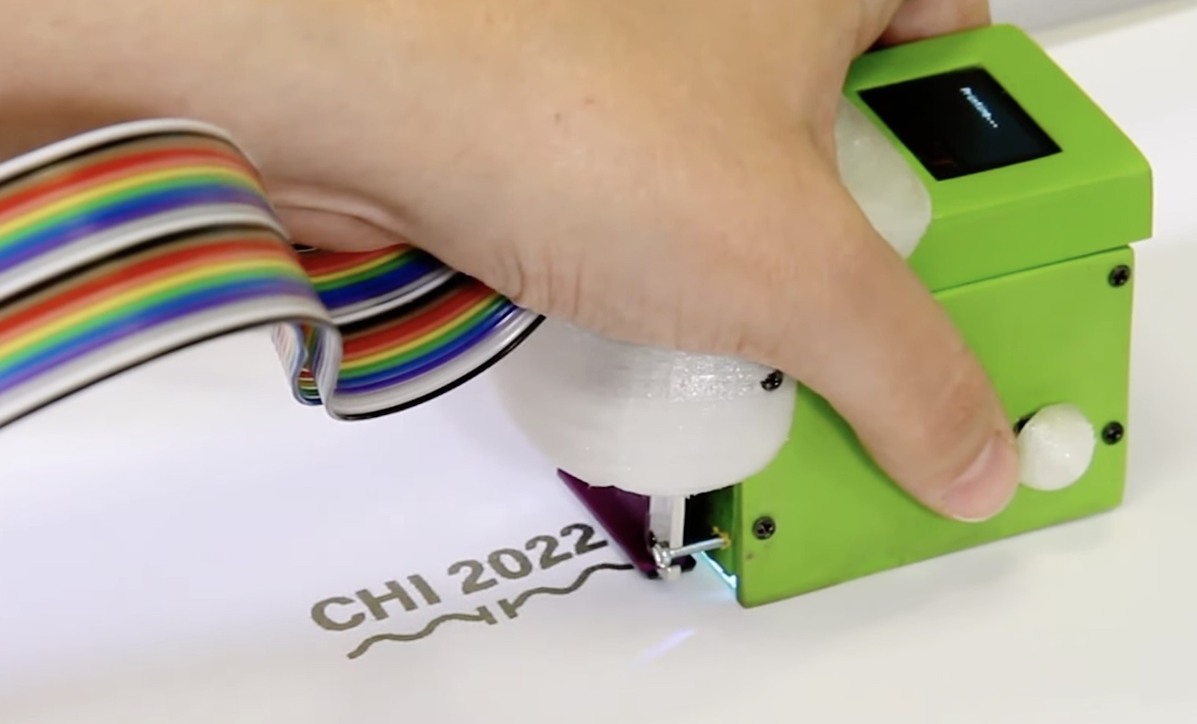 This clever conductive ink printer lets anyone sketch a circuit with