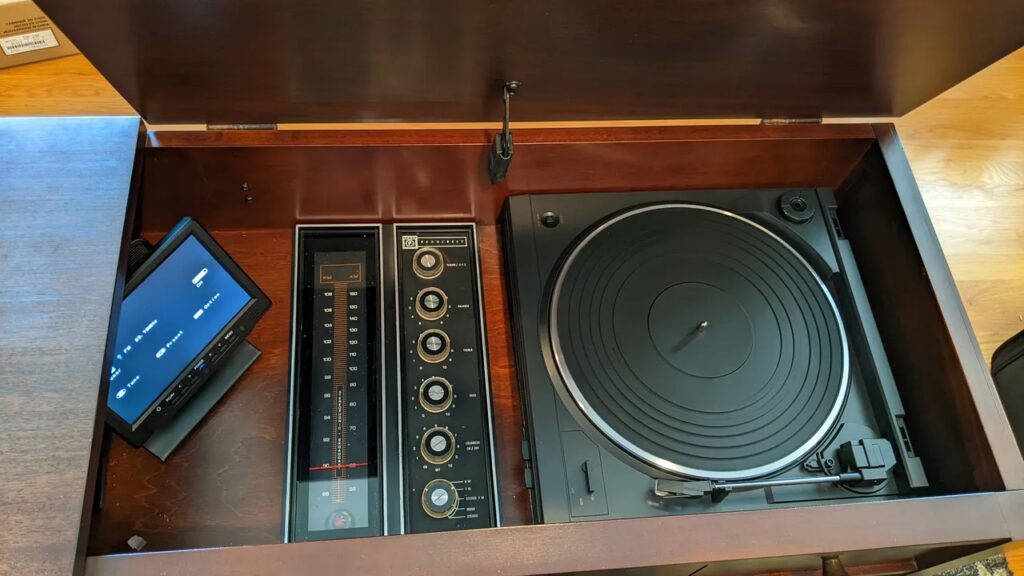 1960s stereo console modernized with an Arduino Arduino Blog