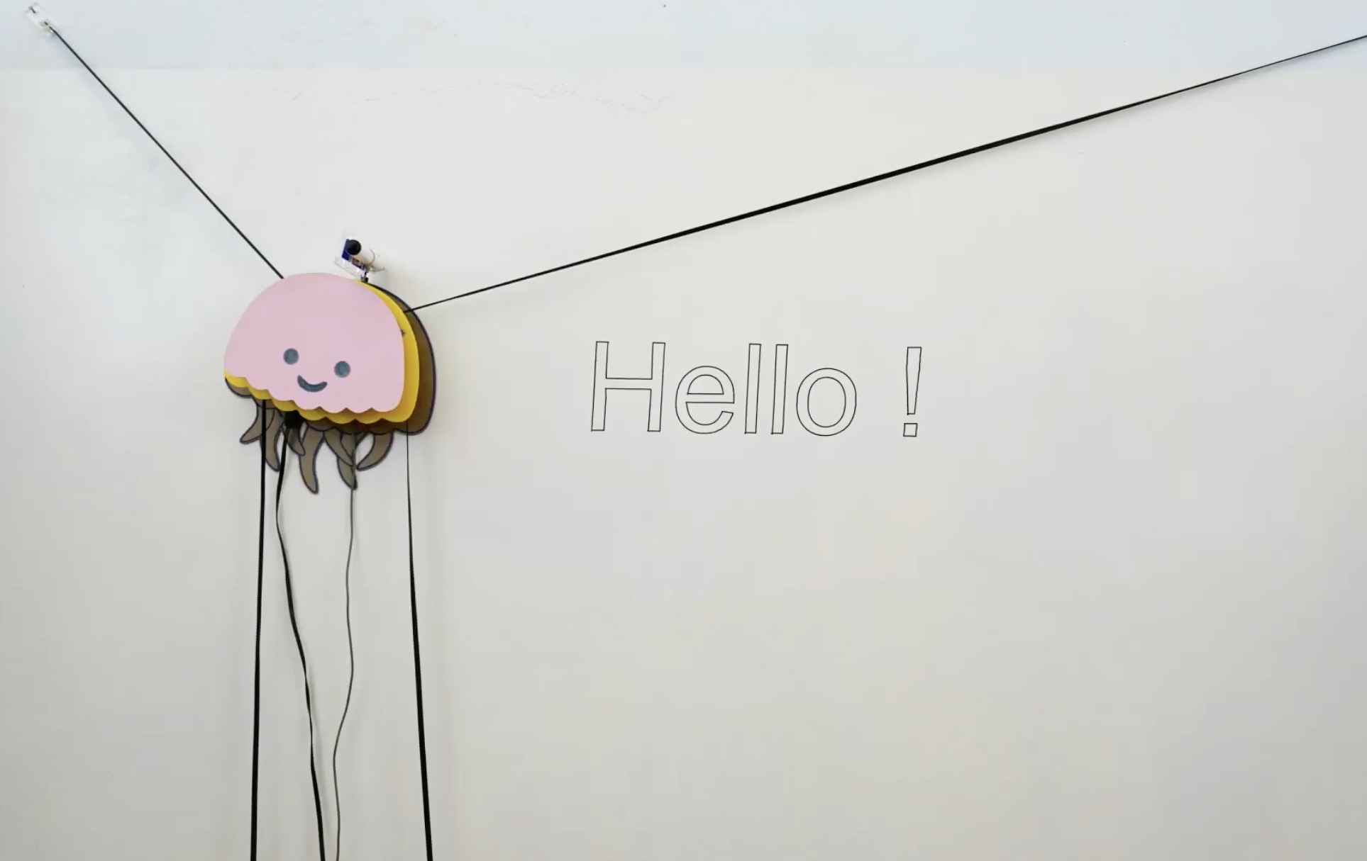 Meet Fumik, a compact jellyfish robot that draws on walls Arduino Blog