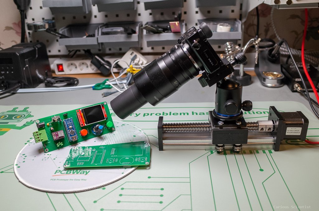 DIY focus stacking device aids in macro photography Arduino Blog