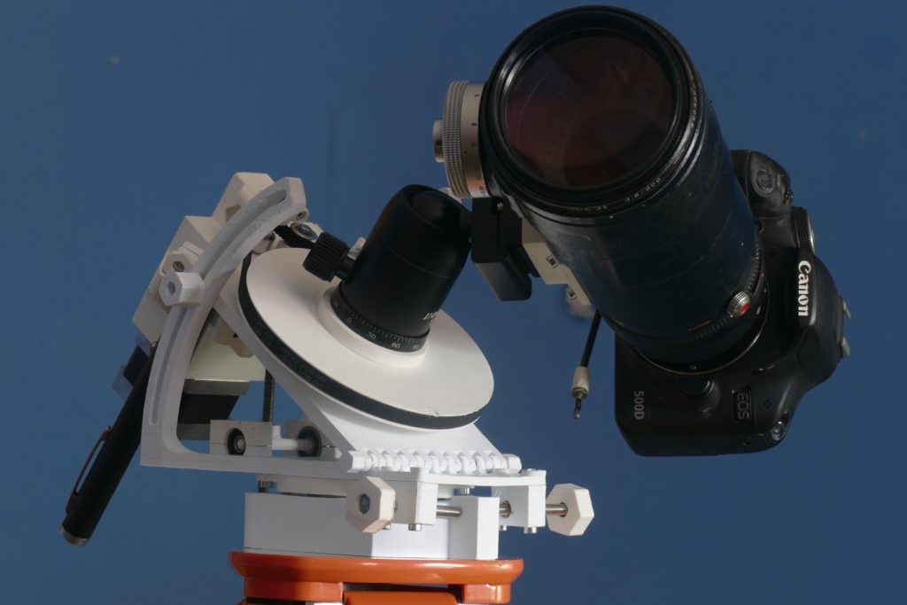 A 3Dprintable, Arduinocontrolled star tracker great for