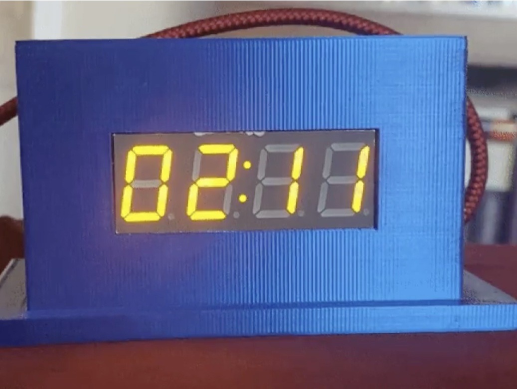 No want for buttons with this Arduino Cloud alarm clock Y2Fear