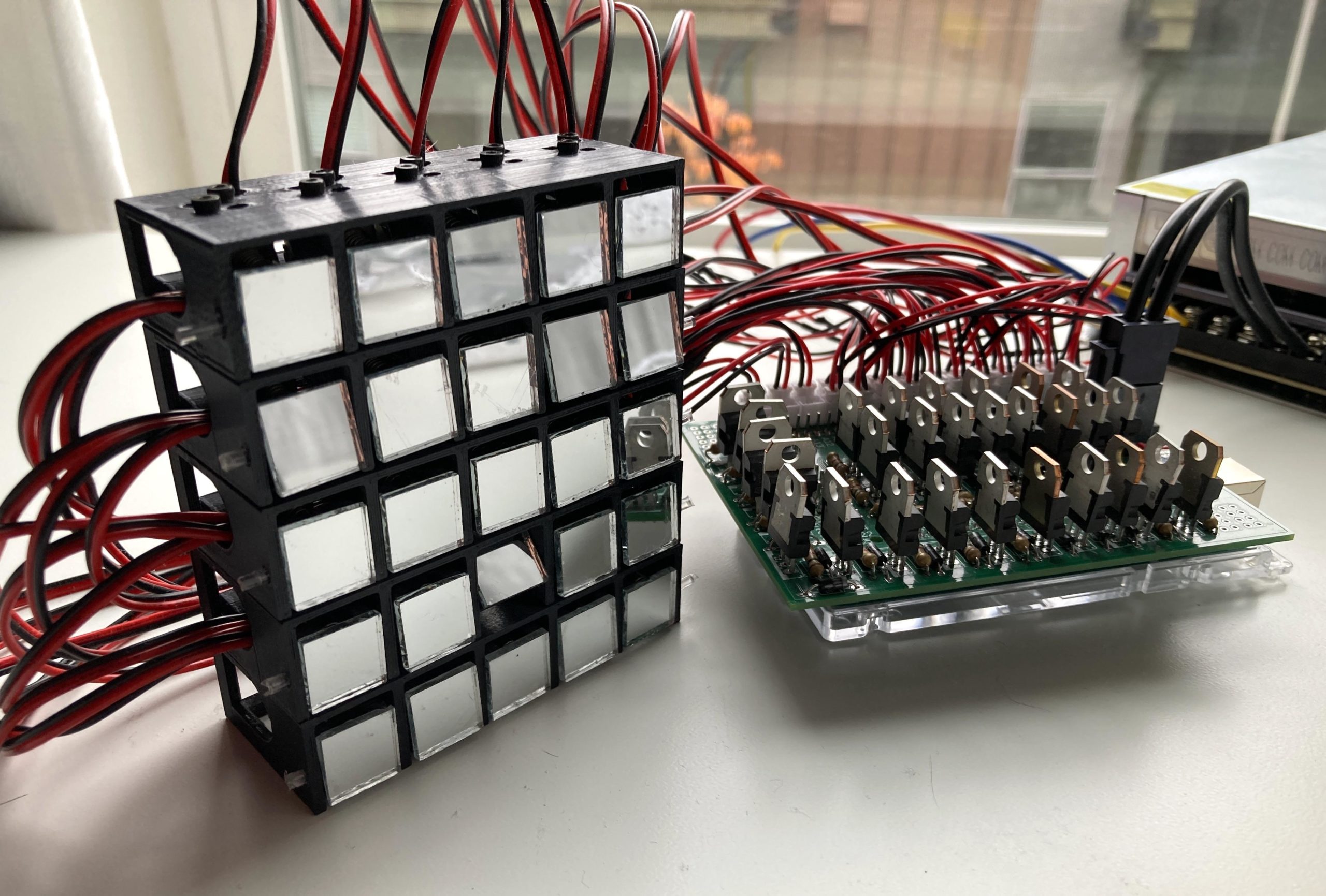 Macro DLP mirror array scales up a fascinating mechanical structure Arduino Blog