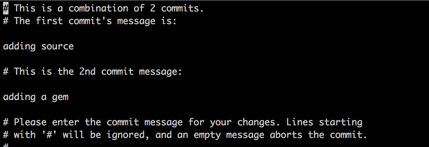 Squash! your git commits. & Only on the can a person be lonely