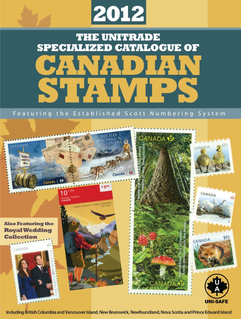 2012 Edition of the Unitrade Specialized Catalogue of Canadian Stamps
