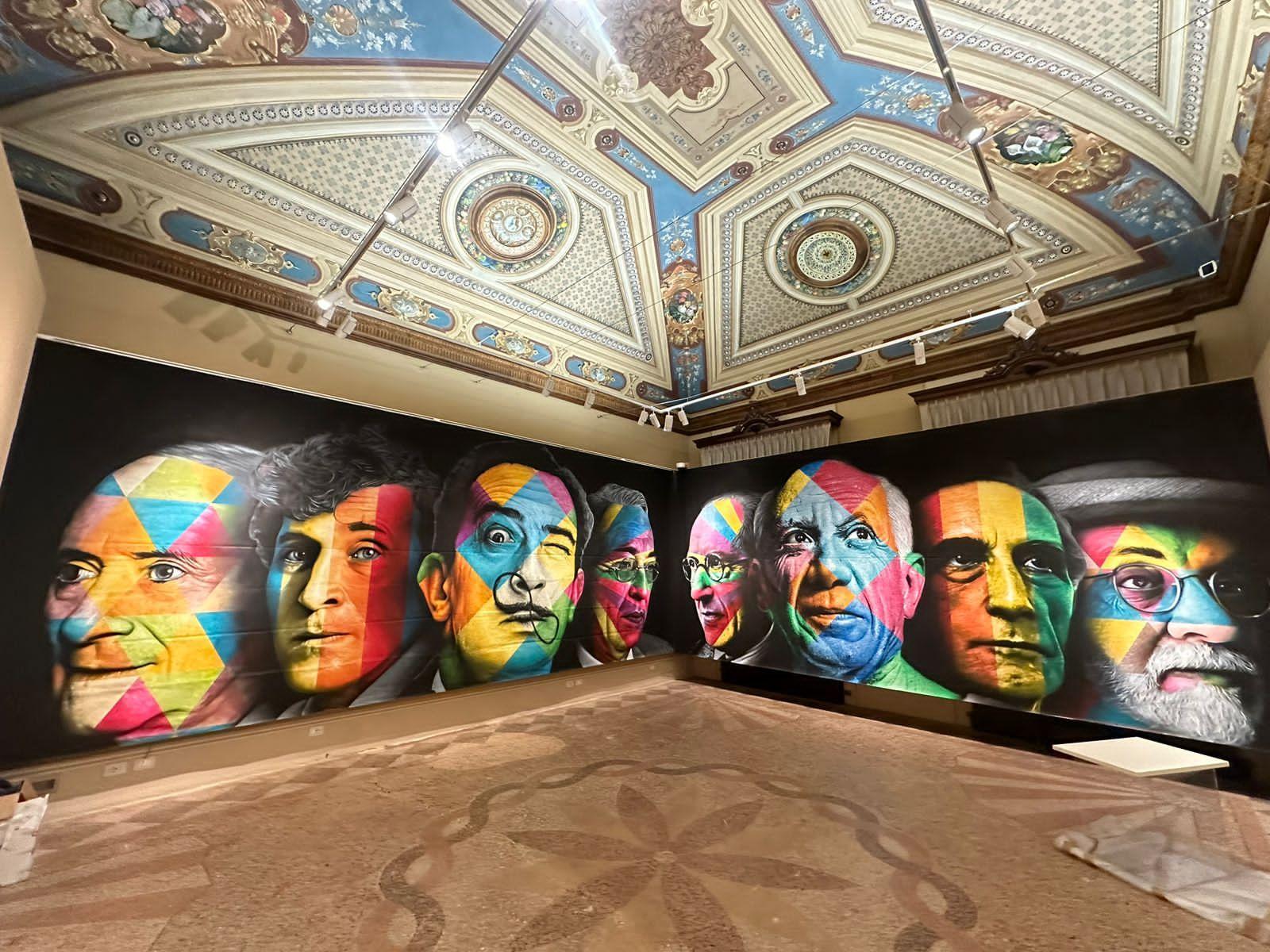 Eduardo Kobra presents new works on display in Italy Archyde