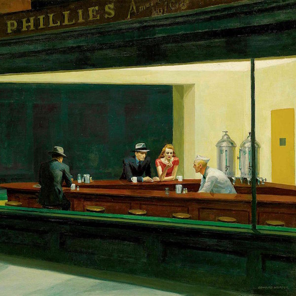 KunstwerkAnalyse Nighthawks von Edward Hopper Artsper Magazin