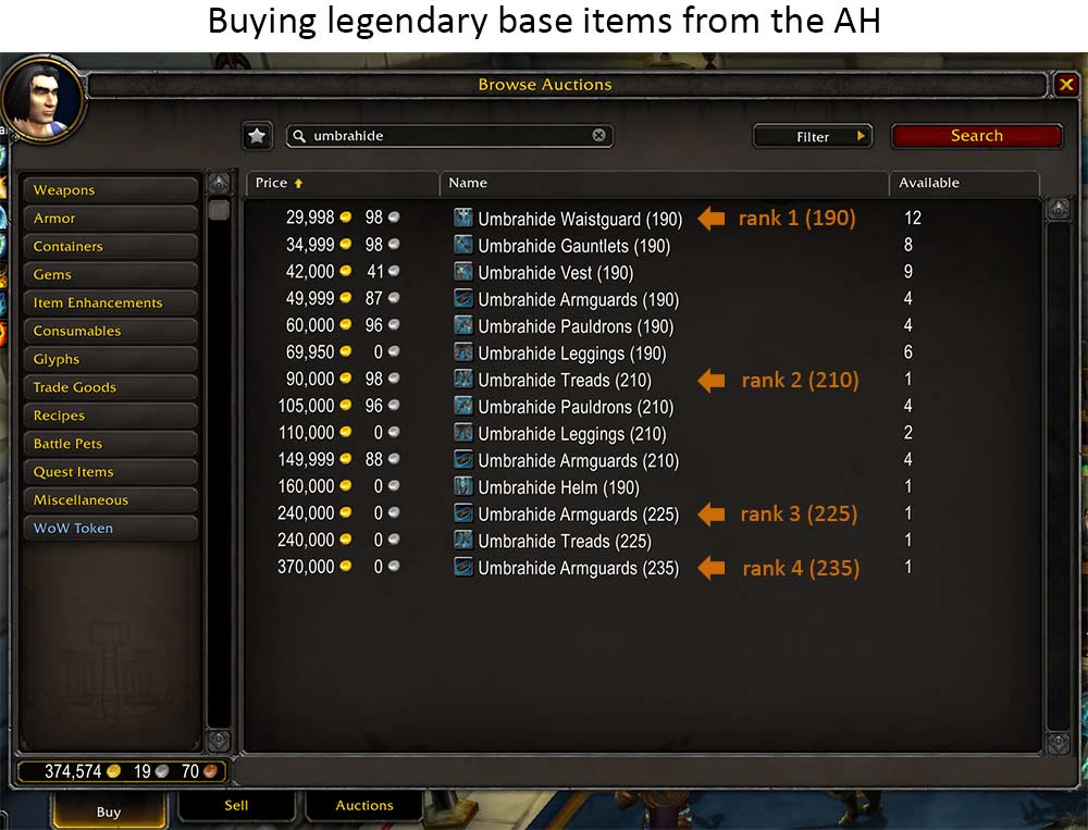 How to craft your Legendary in Shadowlands LaptrinhX / News