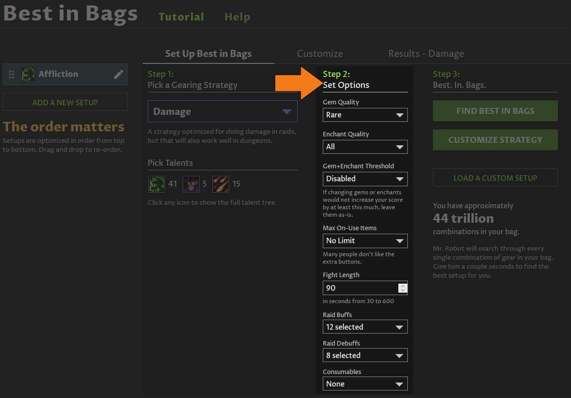 TBC Best in Bags Ask Mr. Robot