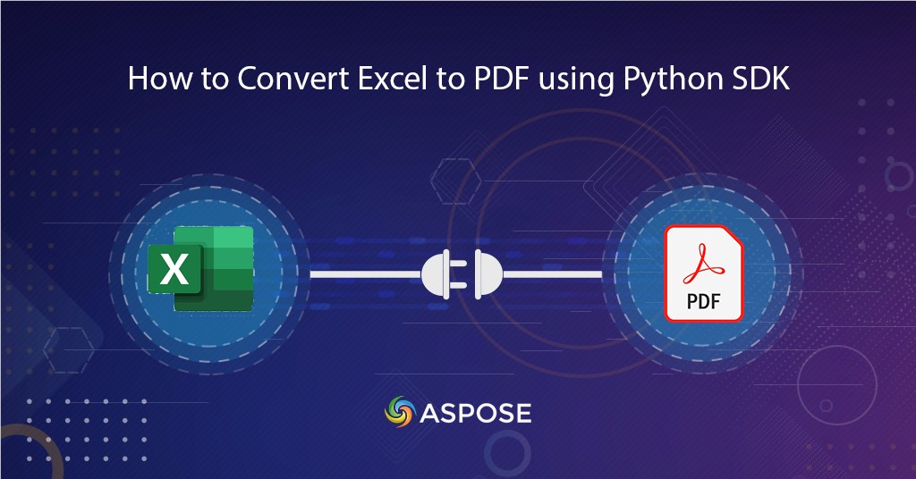 Convert Excel to PDF in Python XLS to PDF XLSX to PDF