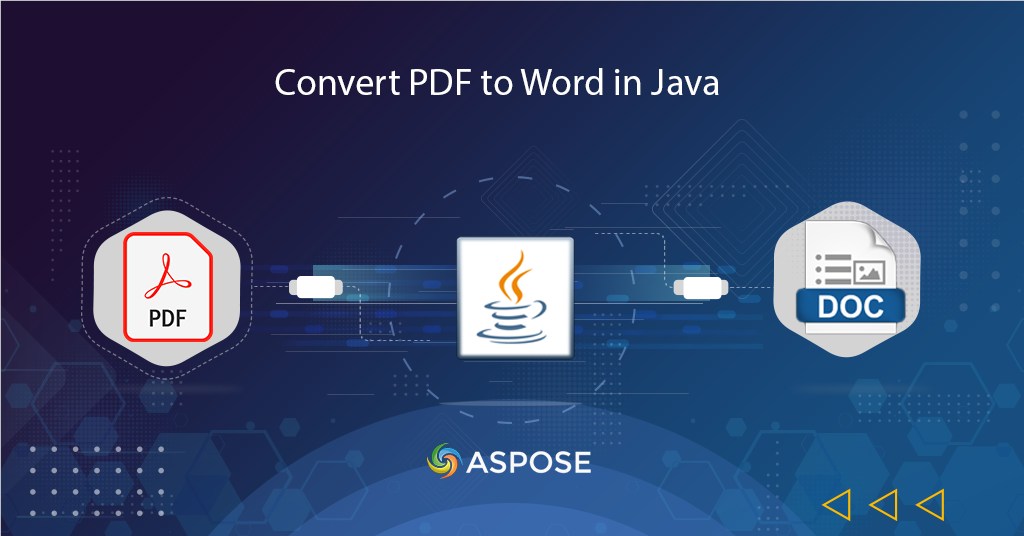 Convertir PDF a Word en Java PDF a DOC PDF a DOCX