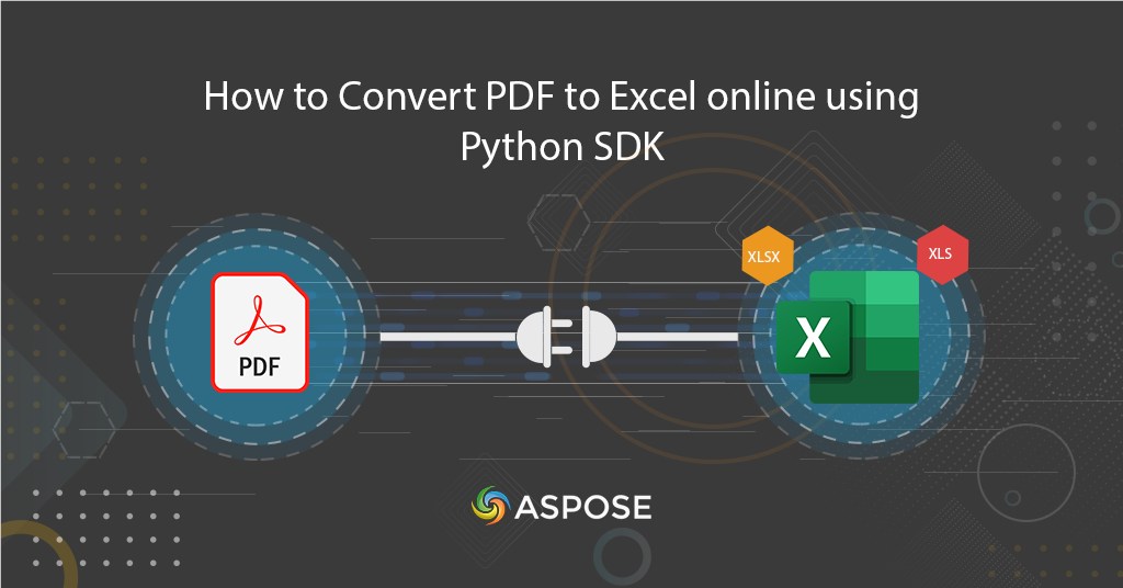 Guide for PDF to Excel Conversion Online PDF to XLS in Python