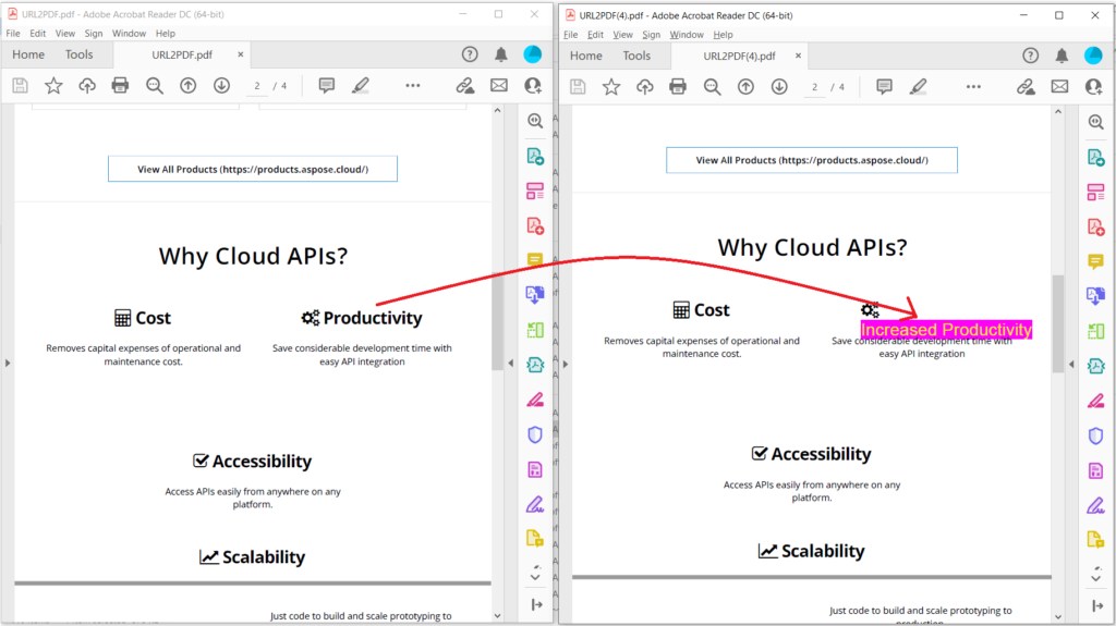 Replace text in pdf python