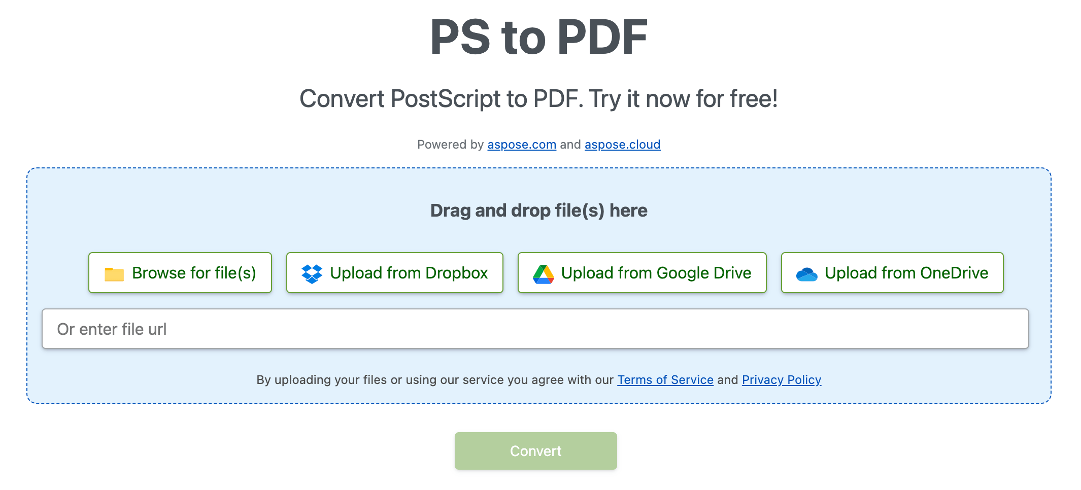 Convert PostScript to PDF in Python