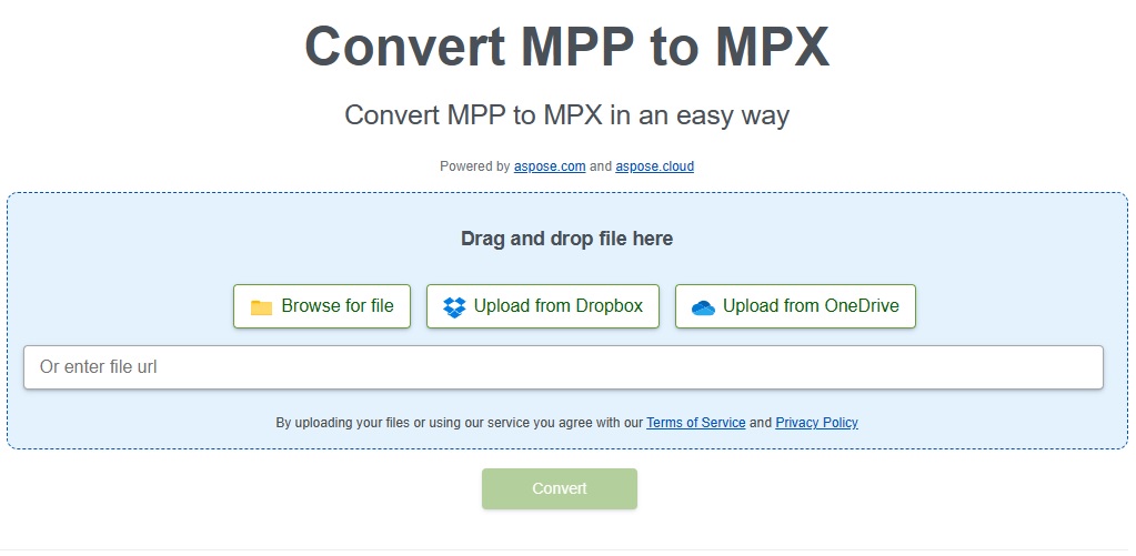Convert MPP to MPX in Python Python MPP to MPX Converter