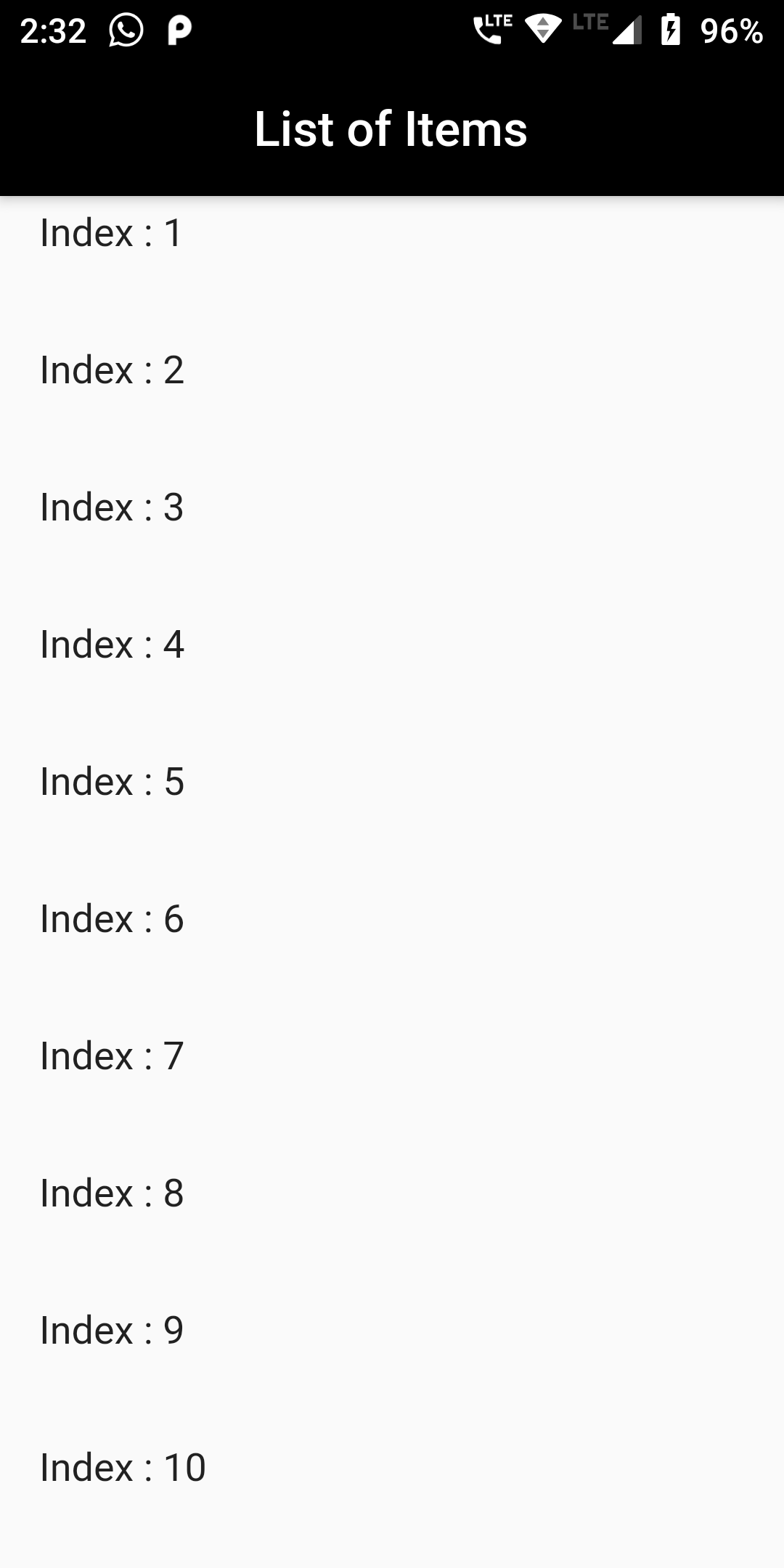 How To Add Scroll View With Example Using Flutter App