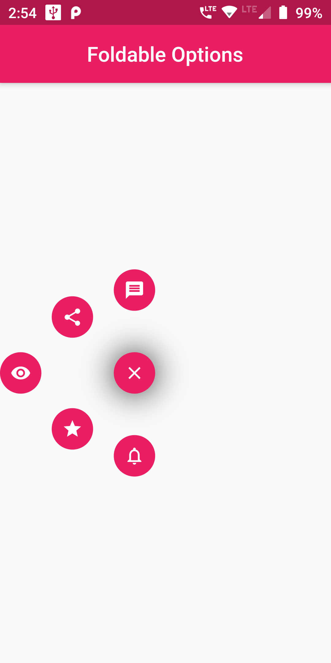 Onclick Of Icon Open Menus With Example Using Flutter