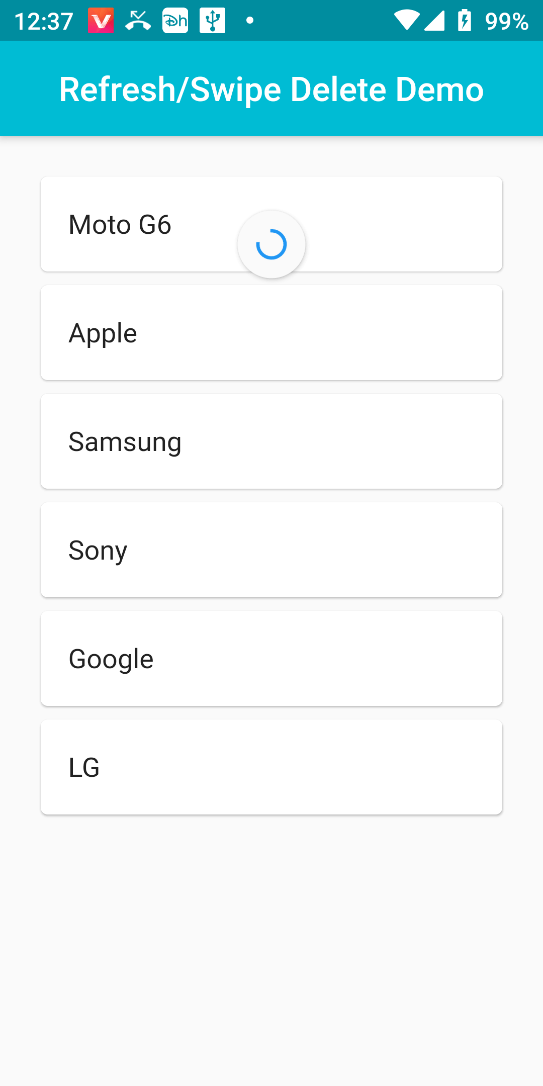 How To Create Refresh Swipe Demo Delete Using Flutter App